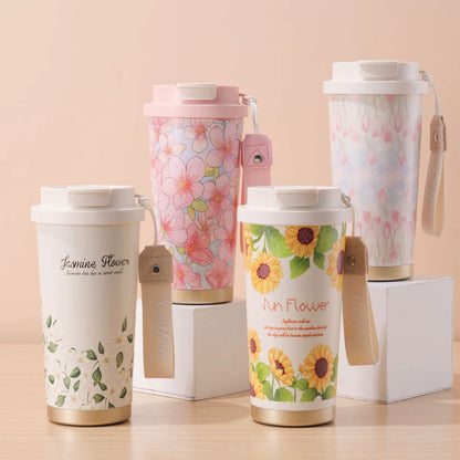 Inttox-☕ Tasse à Café Luxe Lily Valley ✨