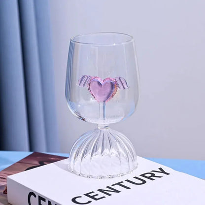 Inttox- Tasse à Jus Romantique Réutilisable 💖🍹