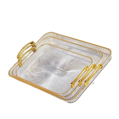 Inttox- Coffret de Couleur en Plastique Transparent - Ensemble de 3 Pièces - Inttox