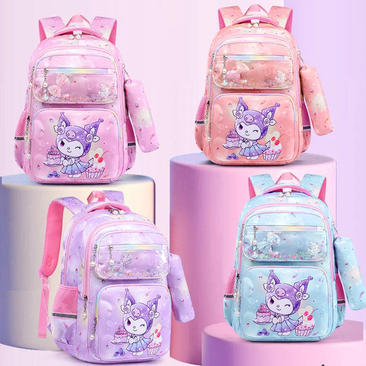 Inttox-🎒💧  Sac à dos scolaire étanche 17 pouces