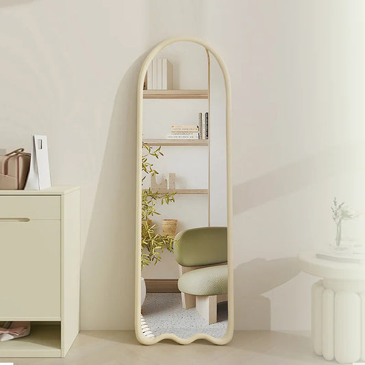 Inttox-Miroir de Vinaigrette Français Romantique 🌸 | Pleine Longueur HD Incassable 💖