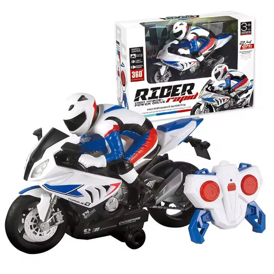 Inttox-Moto RC Télécommandée 360° – 2.4GHz 🔄