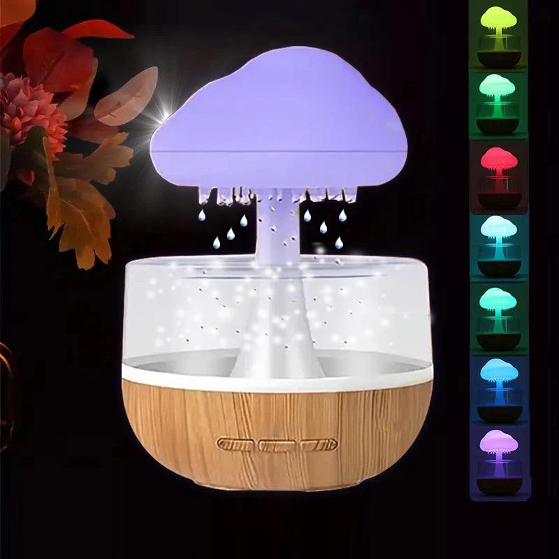 Inttox-Petite lampe de nuit créative multifonctionnelle avec diffusion d'arômes, bruit blanc et humidification