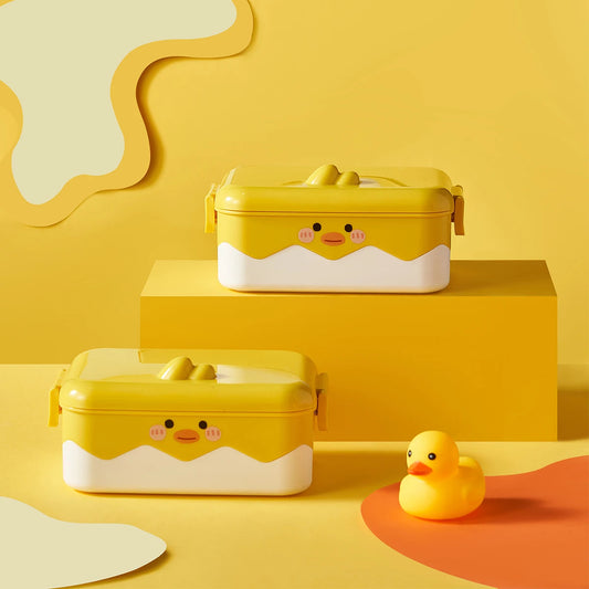 Inttox-🦆 Boîte à lunch "Petit Canard Jaune" – 1000 ml