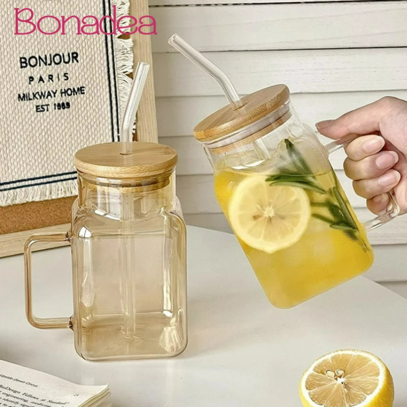 Inttox-Tasse à Café Créative avec Paille et Couvercle  🥤🌟