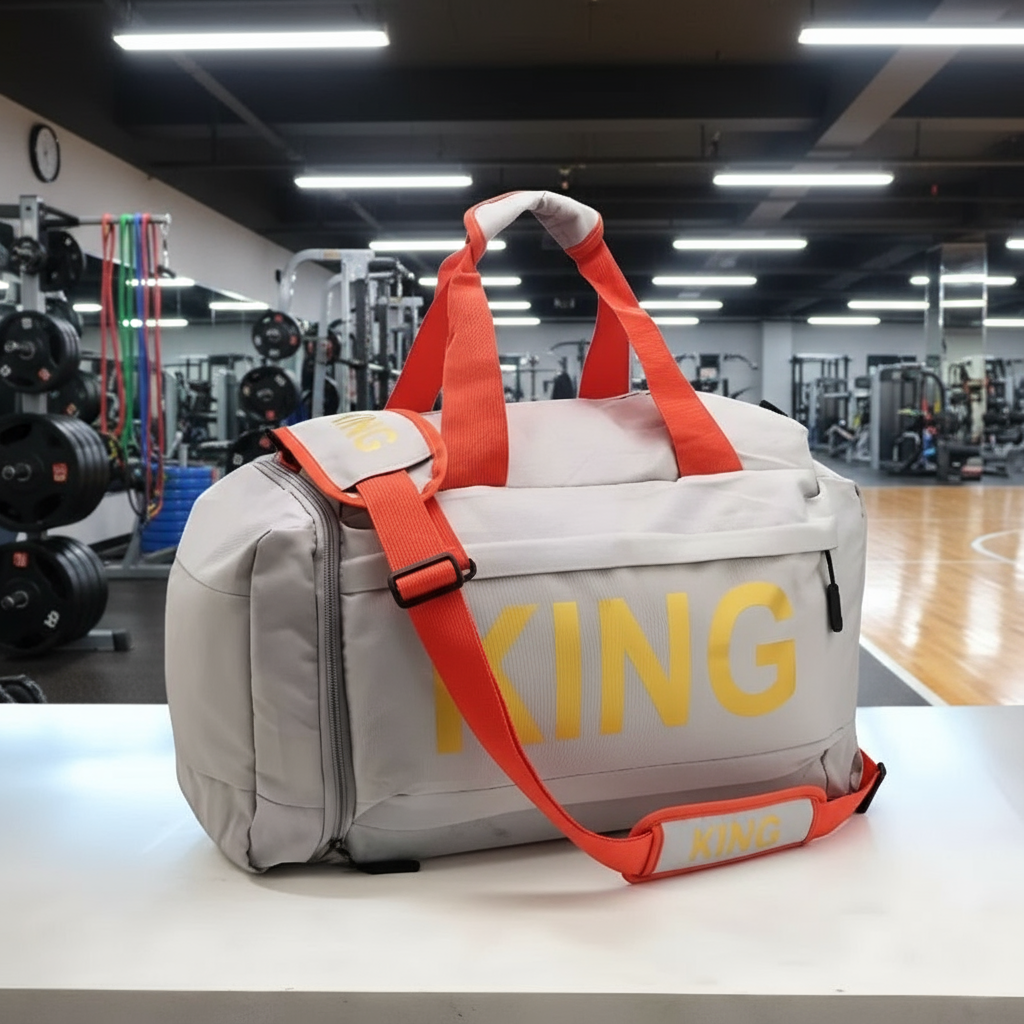 Inttox-Sac de sport à bandoulière personnalisé avec compartiment à chaussures