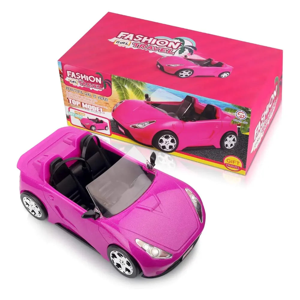 Inttox-Voiture Convertible Magenta Pailletée ✨