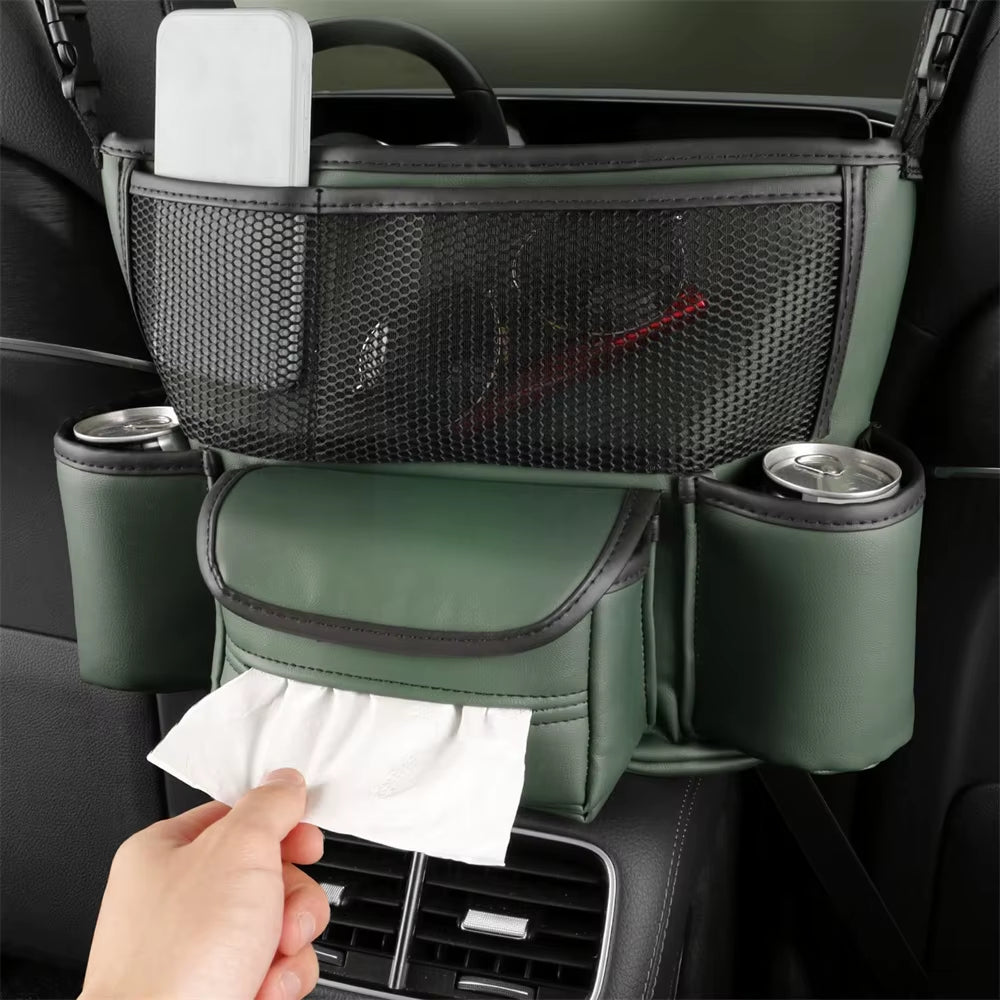 Inttox-Sac de Rangement en Cuir pour Siège de Voiture 🚗