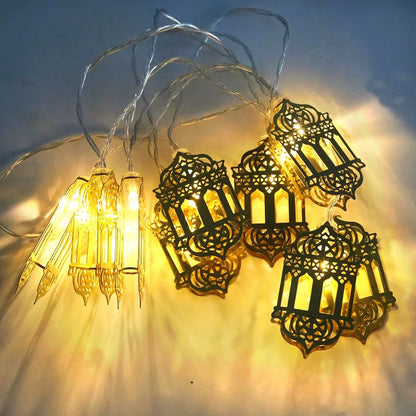 Inttox-✨ Guirlande Lumineuse LED – Décoration Ramadan🌙