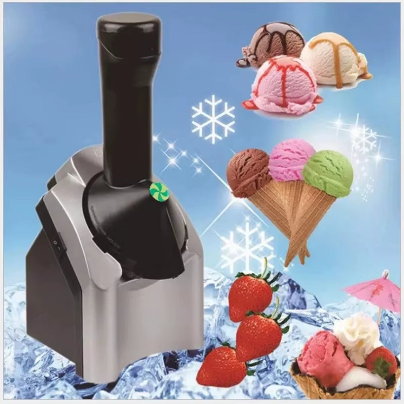 Inttox-🍦✨ Machine Électrique à Crème Glacée & Sorbet aux Fruits 🥭🍓🍌