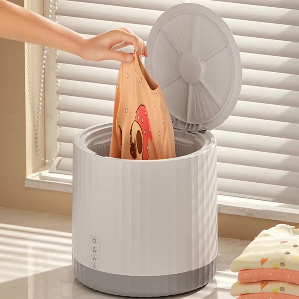 Inttox-Mini Machine à Laver Portable 4L