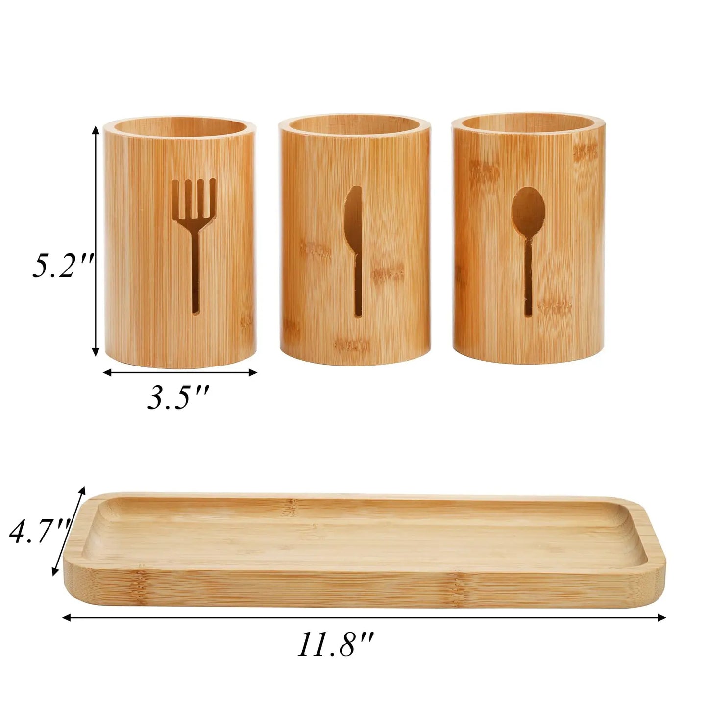 Inttox-🍽️🌿 Boîte de Rangement Multifonctionnelle en Bambou