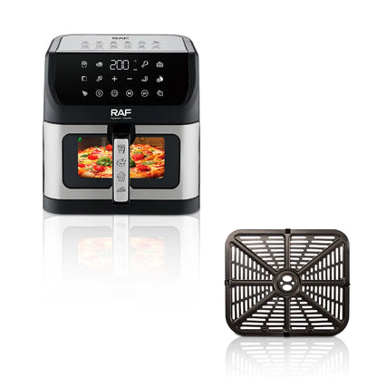 Inttox-🔥 RAF Air Fryer 10L – Grande Capacité, Écran Tactile & Acier Inoxydable 🥘