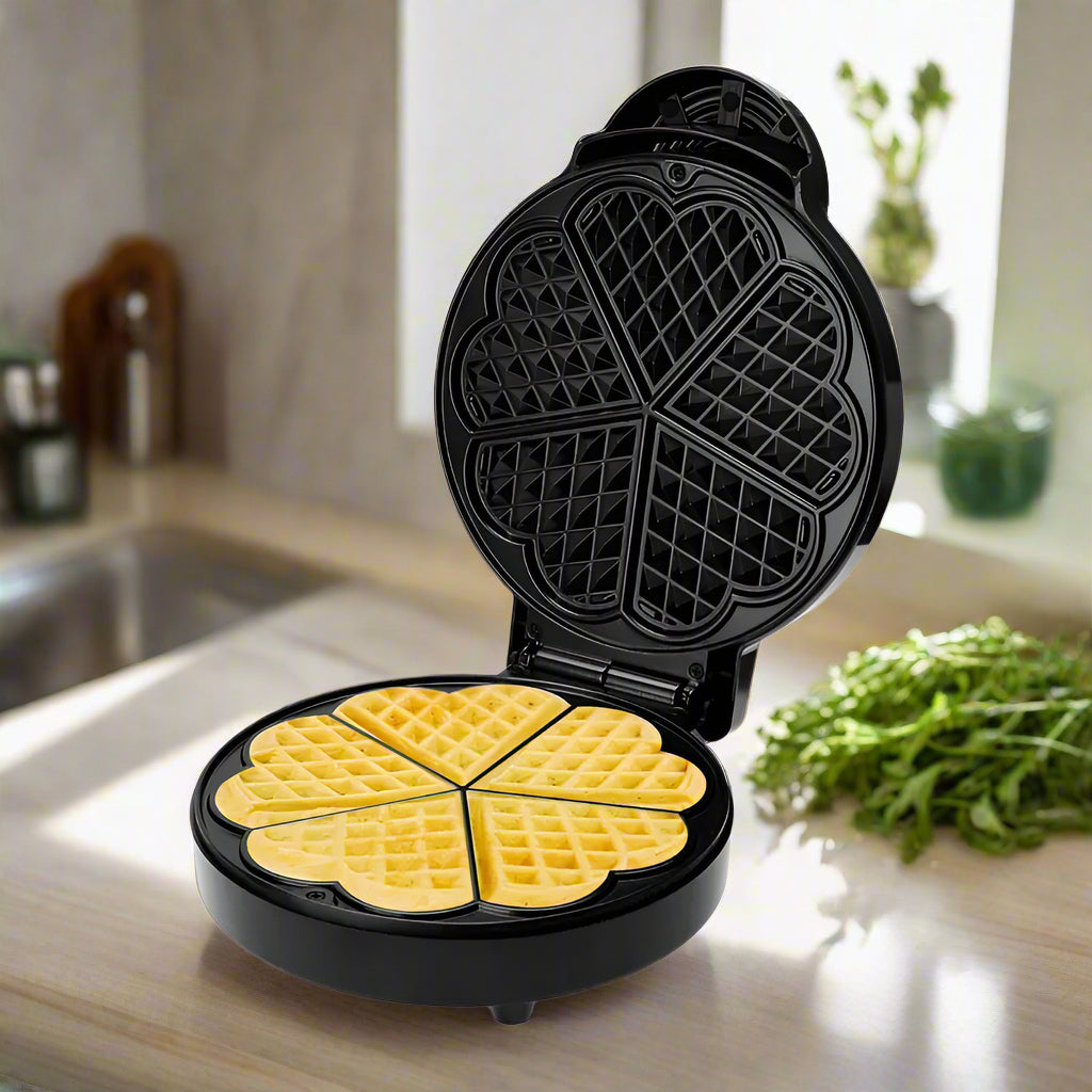 Inttox-🧇⚡ Gaufrier Électrique Professionnel – Compact &amp; Facile à Nettoyer 🍽️✨