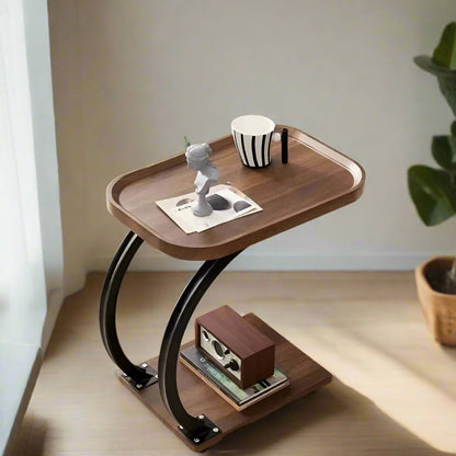 Inttox-🪑✨ Petite Table d'Angle Mobile de Luxe – Élégance Fonctionnelle 🛋️📦