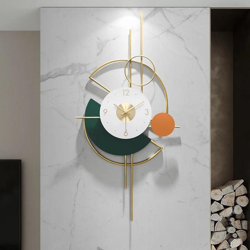 Inttox-Grande Horloge Murale 3D au Design Moderne - Inttox