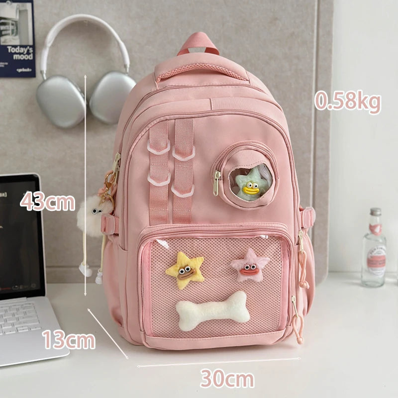 Inttox-🎒✨ Sac à dos transparent Ita coréen