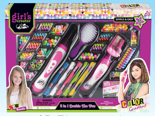 Inttox-Kit Tresseuse à Cheveux Fille 👧✨