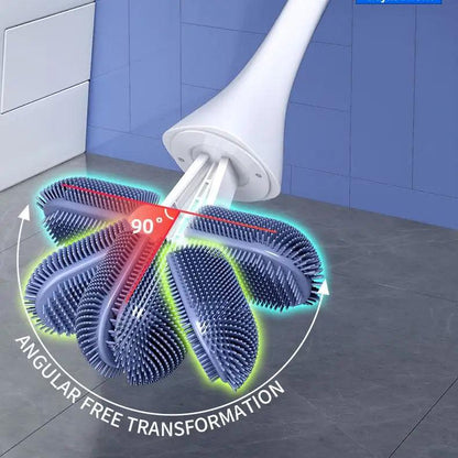 Inttox- Brosse de Nettoyage de Salle de Bains en Plastique Jetable - Inttox