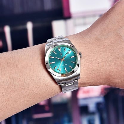 ⌚ PAGANI DESIGN – Montre Automatique de Luxe pour Homme 💚 Cercle Vert Élégant | Mécanique Haute Précision | Verre Saphir 💎 | Idée Cadeau 🎁 – Nouvelle Collection