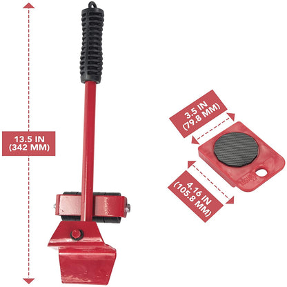 Inttox-Roulettes pour Meubles Lourds - Déplacez Facilement vos Meubles