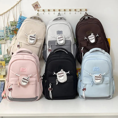Inttox-🎒🌈 Sac à Dos Scolaire Primaire Fille