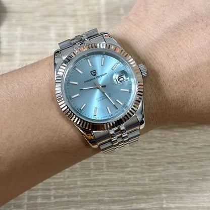⌚ PAGANI DESIGN – Montre Mécanique Homme 🕰️ Automatique de Luxe en Acier Inoxydable 💎 Verre Saphir Ultra Résistant