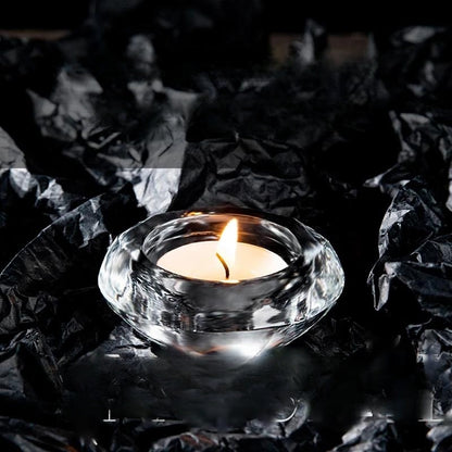 Inttox-🕯️✨Bougie Noire & Diffuseur de Luxe avec Plateau en Bois 🪵