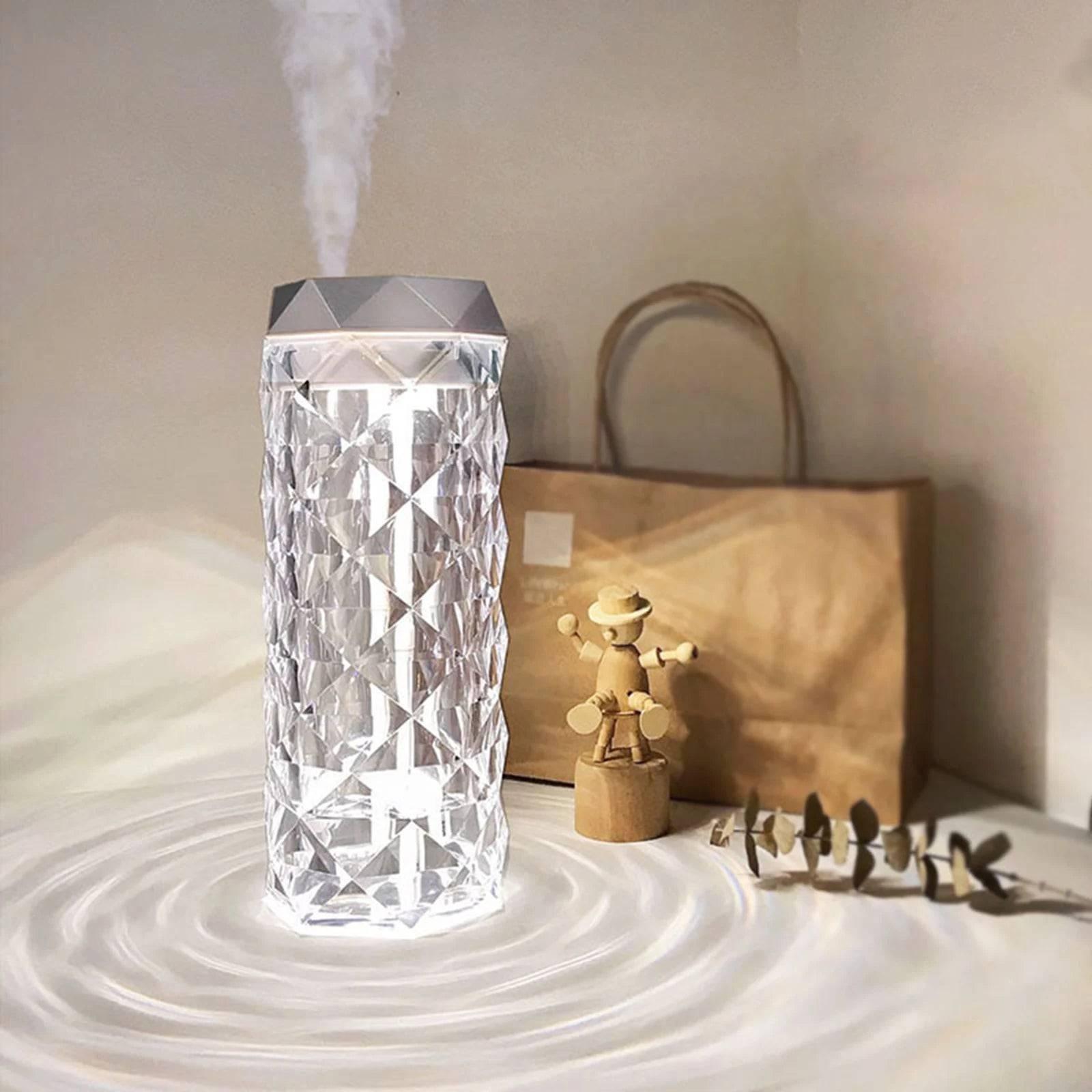 Inttox-Lampe de Table en Diamant avec Humidificateur d'Air - Inttox