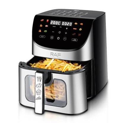 Inttox-🍗 Air Fryer Pro Smart – Friteuse à Air 8L avec Contrôle via APP 📱