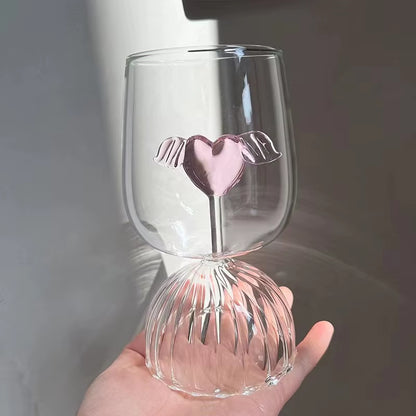 Inttox- Tasse à Jus Romantique Réutilisable 💖🍹