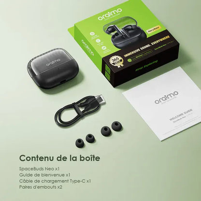 oraimo SpaceBuds Neo Véritables écouteurs spatiaux sans fil