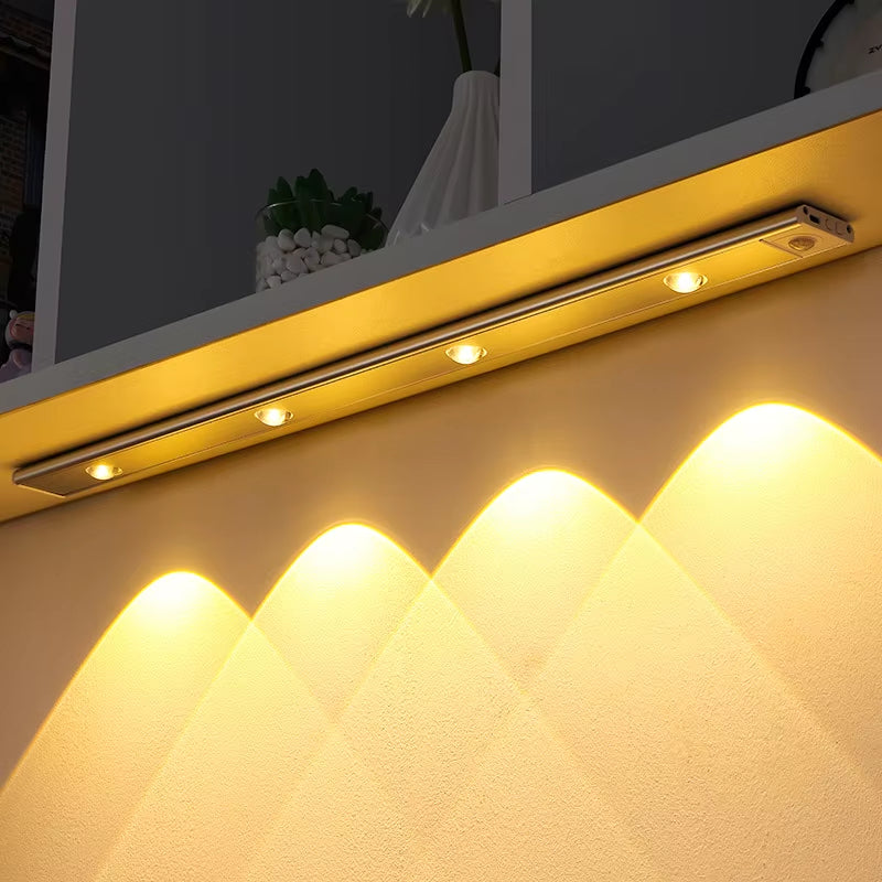 Inttox-Lampe LED Ultra Mince avec Capteur de Mouvement & Recharge USB 🔋✨