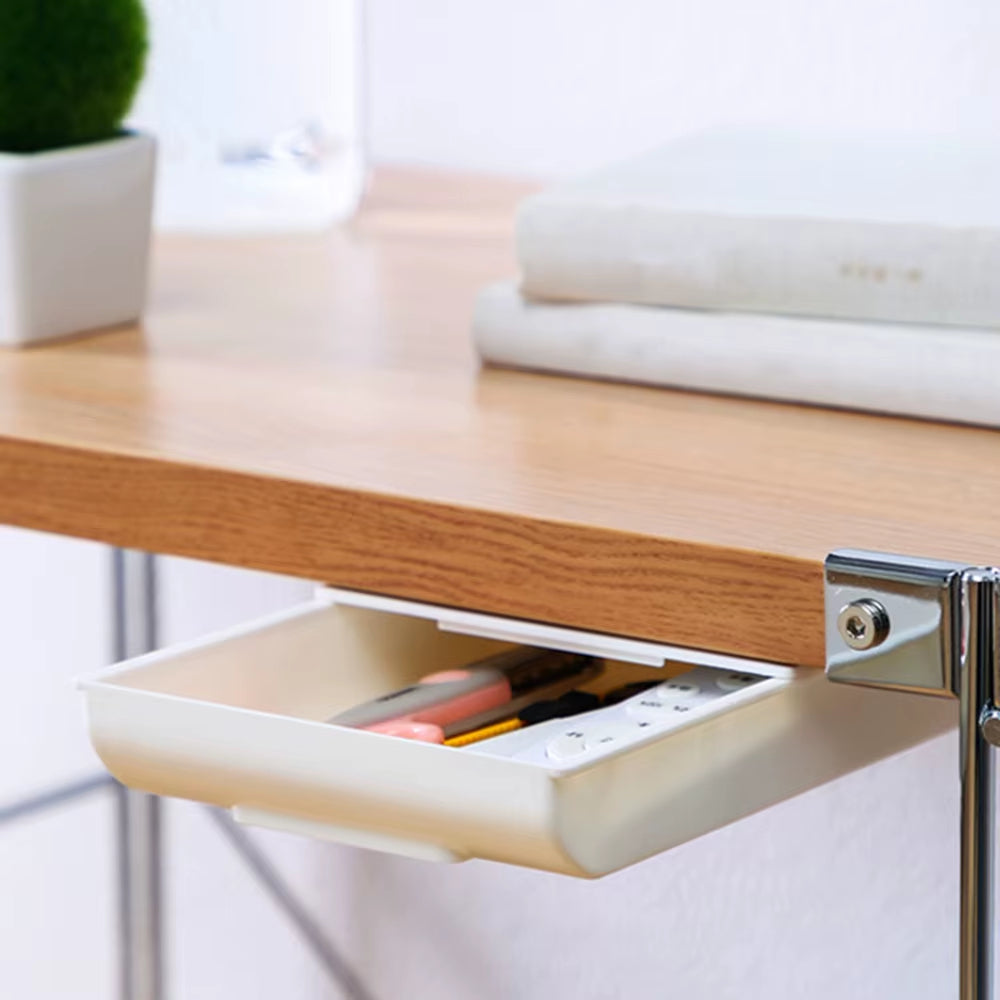 Inttox-Support de table auto-adhésif, rangement sous tiroir, porte-crayon ✏️