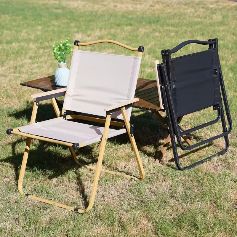 Inttox-Chaise Pliante de Loisirs de Voyage Portable Ultra-Légère