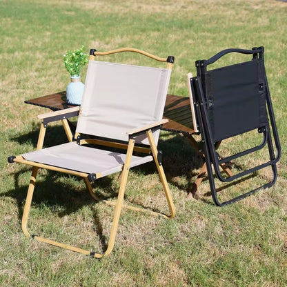 Inttox-Chaise Pliante de Loisirs de Voyage Portable Ultra-Légère