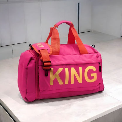 Inttox-Sac de sport à bandoulière personnalisé avec compartiment à chaussures