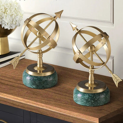 Inttox-Globe Décoratif pour Maison & Bureau 🌍🪄 | Cadeau Créatif & Élément de Décoration Intelligente