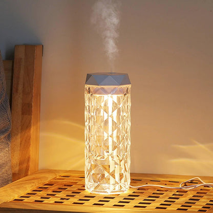 Inttox-Lampe de Table en Diamant avec Humidificateur d'Air - Inttox