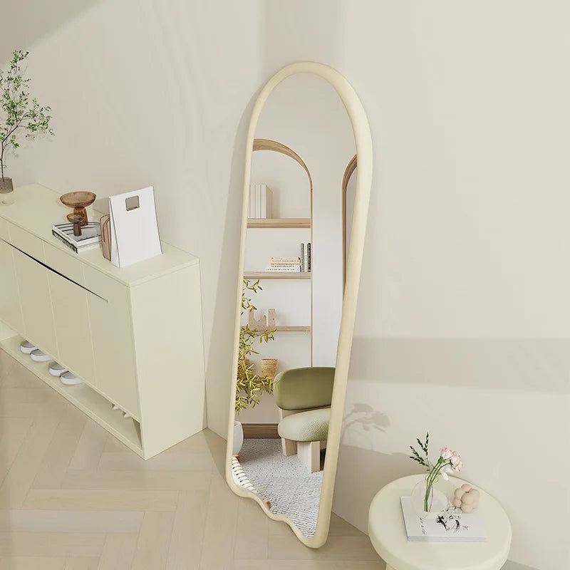Inttox-Miroir de Vinaigrette Français Romantique 🌸 | Pleine Longueur HD Incassable 💖