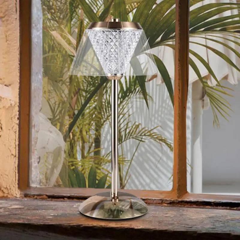 Inttox-Lampe de Table en Cristal - Inttox