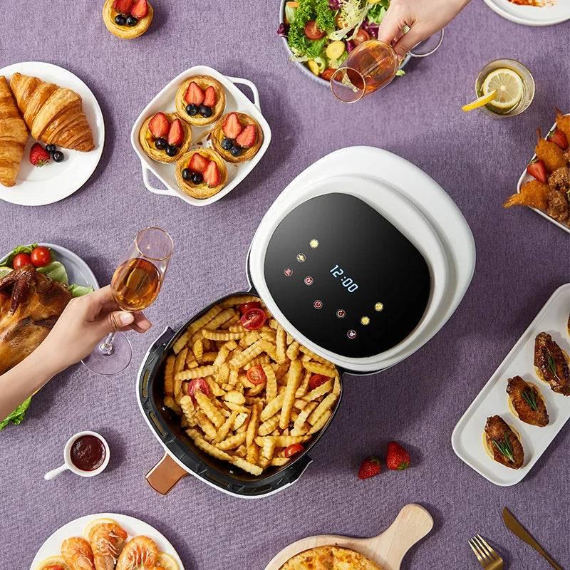 Inttox-Friteuse Électrique Intelligente 8L avec Grande Capacité - Inttox