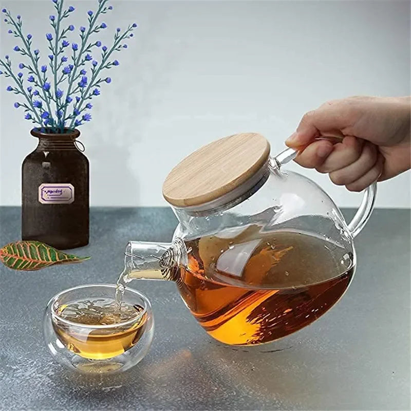 Inttox-Tasse en Verre à Double Paroi Transparente Faite à la Main - 50ml