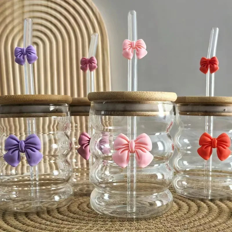 Inttox-🍹✨ Tasse en Verre à Bulles Multicolore 6 piece