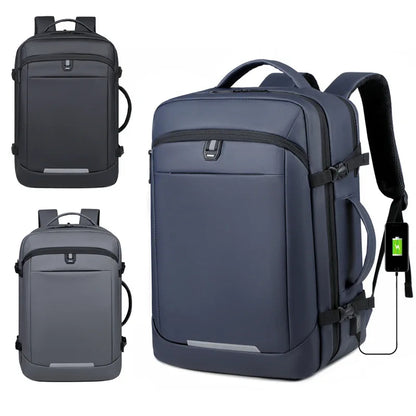 Inttox-Sac à Dos de Voyage Extra Large pour Ordinateur Portable avec Port de Charge USB