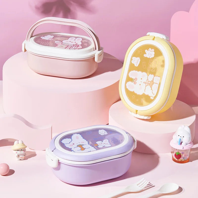 Inttox-🍱 Boîte à Lunch Bento Étanche – 2 Couches