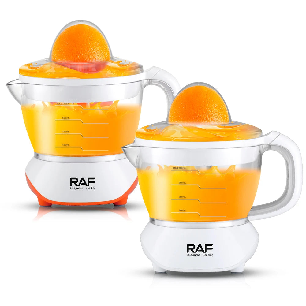 Inttox-RAF Mini Extracteur de Jus d'Orange Portable avec Lame en Acier Inoxydable