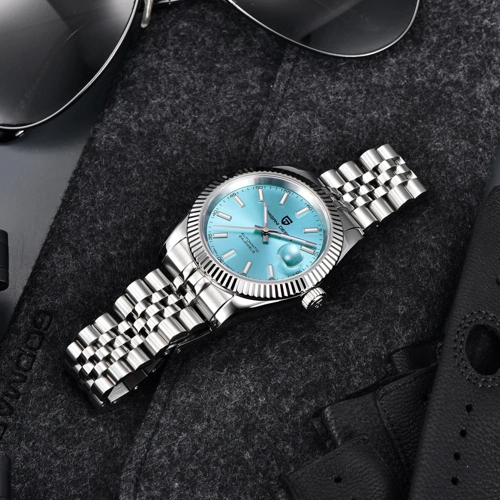 ⌚ PAGANI DESIGN – Montre Mécanique Homme 🕰️ Automatique de Luxe en Acier Inoxydable 💎 Verre Saphir Ultra Résistant