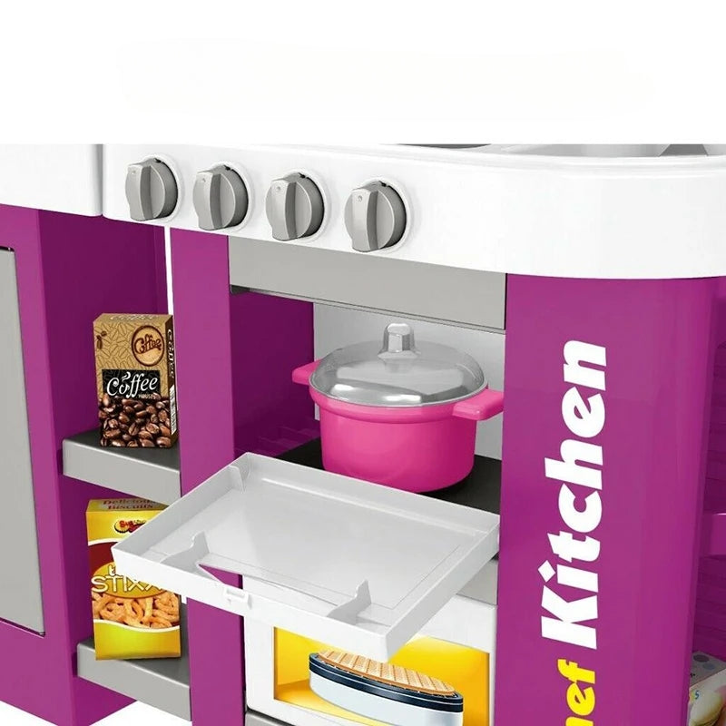 Inttox-Grande cuisine jouet pour enfants 👩‍🍳