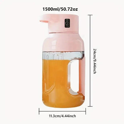 Inttox-🔋🍊 Blender Compact pour Jus Frais et Délicieux
